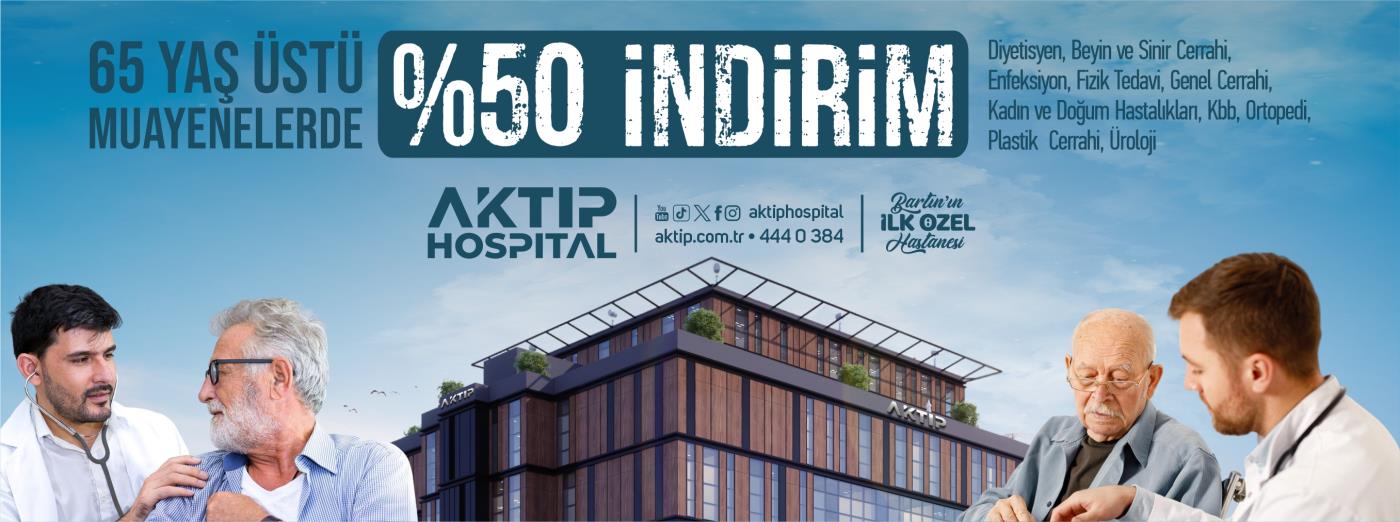 65 Yaş Üstü Muayenelerde %50 İndirim