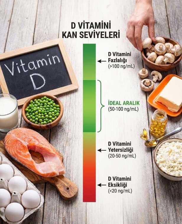 D Vitamini Kaç Olmalı?
