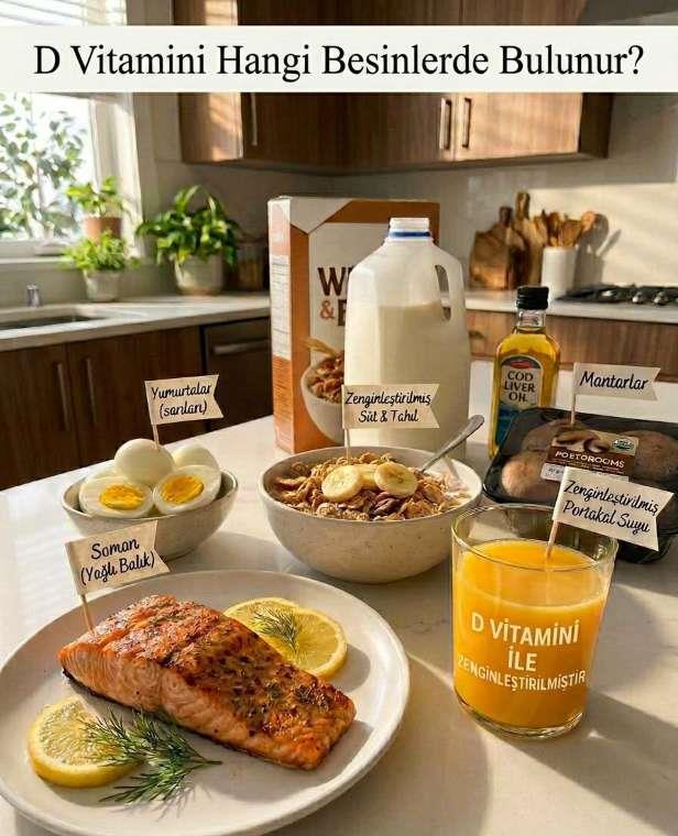 D Vitamini Nelerde Var?