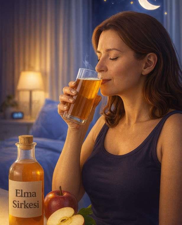 Gece Yatmadan Önce Elma Sirkesi İçmek