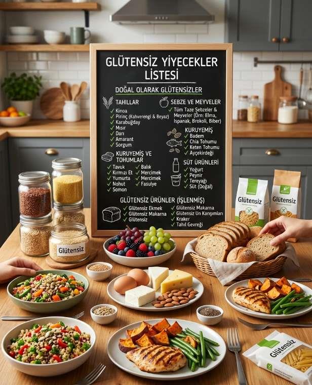 Glutensiz Yiyecekler