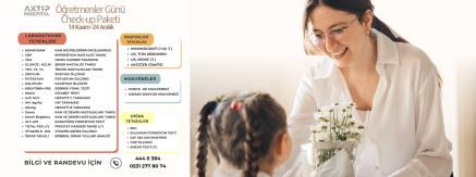 Öğretmenler Check Up | 14Kasım-24Aralık2024
