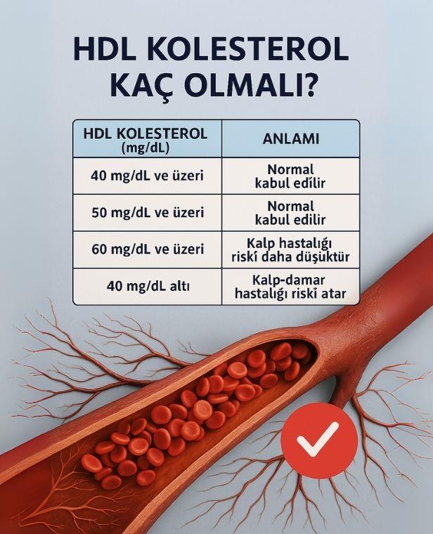Hdl Kolesterol Kaç Olmalı?