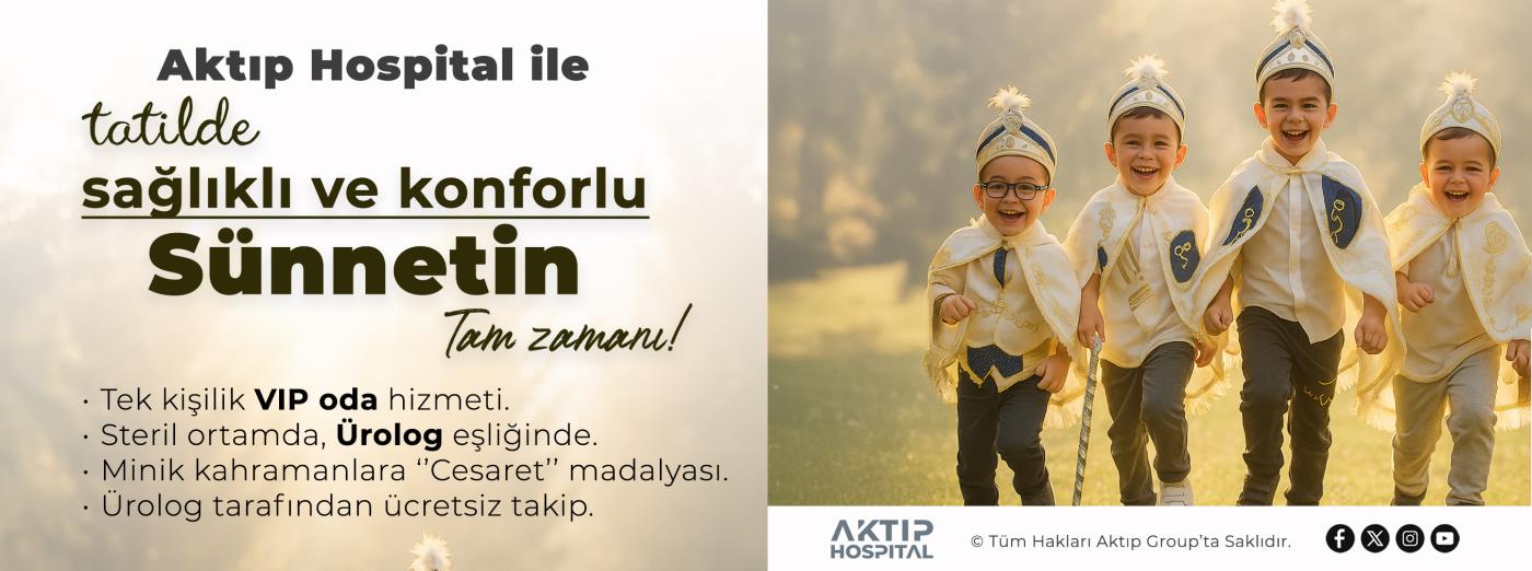 Tatilde Sağlıklı ve Konforlu Sünnetin Tam Zamanı