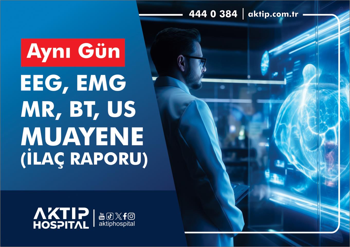 Aynı gün radyoloji hizmetleri