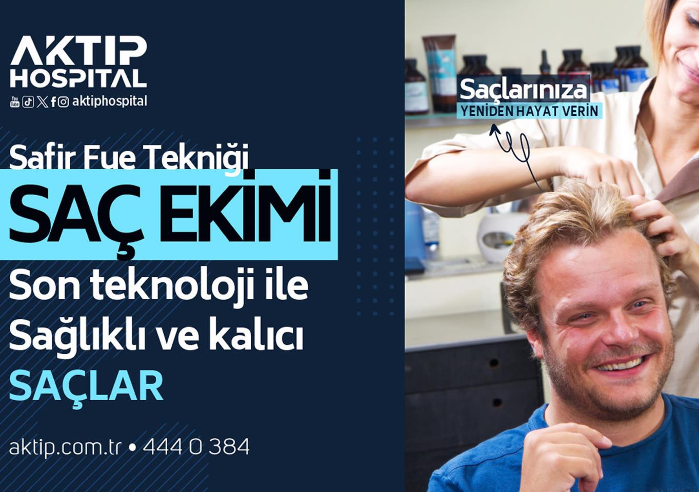 Saç Ekimi ile Saçlarınıza Yeniden Hayat Verin