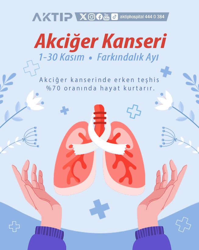 Akciğer Kanseri Farkındalık Ayı | 1-30 Kasım