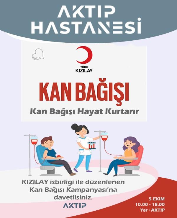 Kan Bağışı Kampanyası | Aktıp & Kızılay