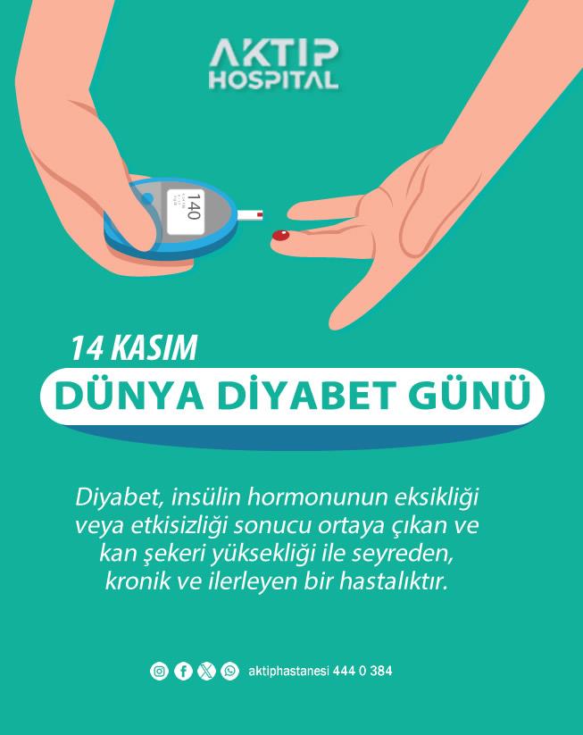 Dünya Diyabet Günü | 14 Kasım